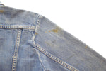 ラングラー Wrangler 70s 126MJ  DENIME JACKET 70's デニムジャケット  四つポケット ダブルステッチ 42 ジャケット ブルー 103MT-2565