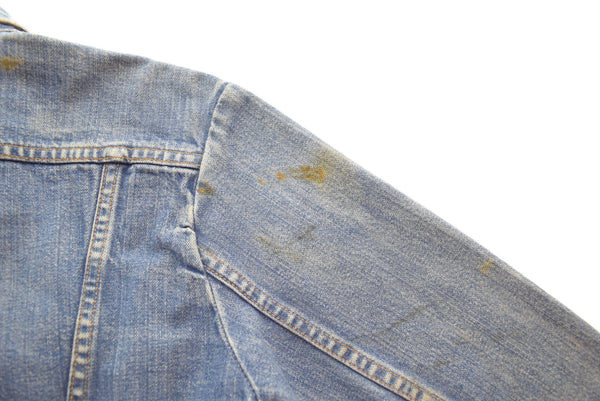 ラングラー Wrangler 70s 126MJ  DENIME JACKET 70's デニムジャケット  四つポケット ダブルステッチ 42 ジャケット ブルー 103MT-2565