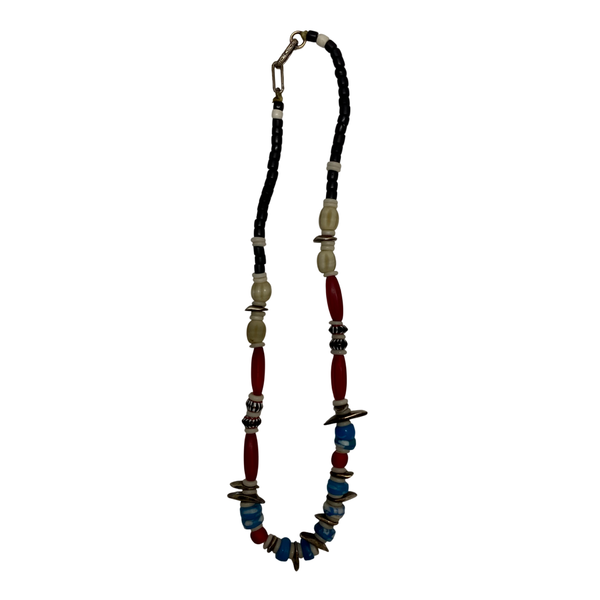 【曜日割引対象外】 【中古】マウントヒル Mt.hill Bohemian Short Necklace メンズジュエリー・アクセサリー インディアンジュエリー ネックレス・ペンダント マルチカラー 201goods-667 VB