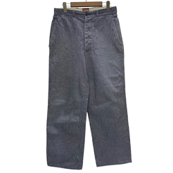 【曜日割引対象外】 リアルマッコイズ JOE McCOY 旧マッコイズ 8HOUR UNION ウォバッシュ ヒッコリー ボトムスその他 ブルー 32-36サイズ 201MB-1167 VB