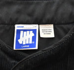 アンディフィーテッド UNDEFEATED 22SS CORD S/S BASEBALL JERSEY コーデュロイ ベースボール シャツ  220077012033 ブラック Lサイズ 103MT-2693
