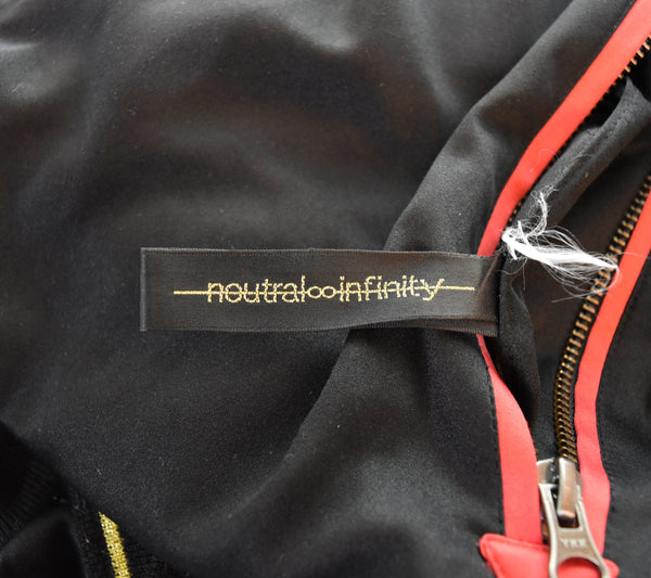 ニュートラルインフィニティ NEUTRAL INFINITY  × ONE PIECE ワンピース ACE エース 白ひげ 海賊団 火拳のエース スカジャン リバーシブル ジャケット ブラック 103MT-3493