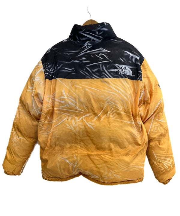 シュプリーム SUPREME 23SS ×THE NORTH FACE Printed Nuptse Jacket ノースフェイス プリンテッド ヌプシ ダウンジャケット ND02300I ジャケット イエロー Mサイズ 101MT-4414