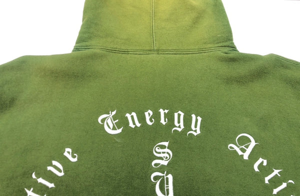 シュプリーム SUPREME 20AW Peace Hooded Sweatshirt ピース フーディ スウェット シャツ パーカー 緑 パーカ 刺繍 グリーン Lサイズ 104MT-2138