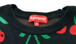 シュプリーム SUPREME 14AW Cherries Sweater チェリー サクランボ セーター ニット 黒 セーター ブラック Mサイズ 103MT-1183