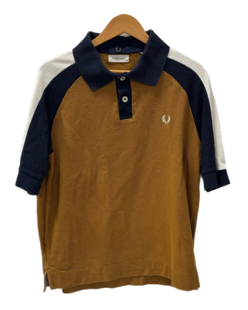 フレッドペリー FRED PERRY ニコラスデイリー 鹿の子ポロシャツ 半袖ポロシャツ ブラウン Mサイズ 201MT-2998