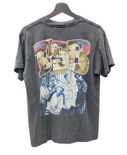 バンドTシャツ BAND-T 90's Backstreet Boys BSB バックストリート・ボーイズ ヴィンテージ 両面プリント 袖 シングル スミクロ 黒 サイズ表記なし Tシャツ プリント ブラック 104MT-313