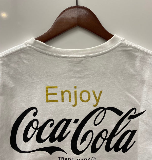 ア ベイシング エイプ A BATHING APE × コカ・コーラ COCA-COLA Tシャツ ホワイト