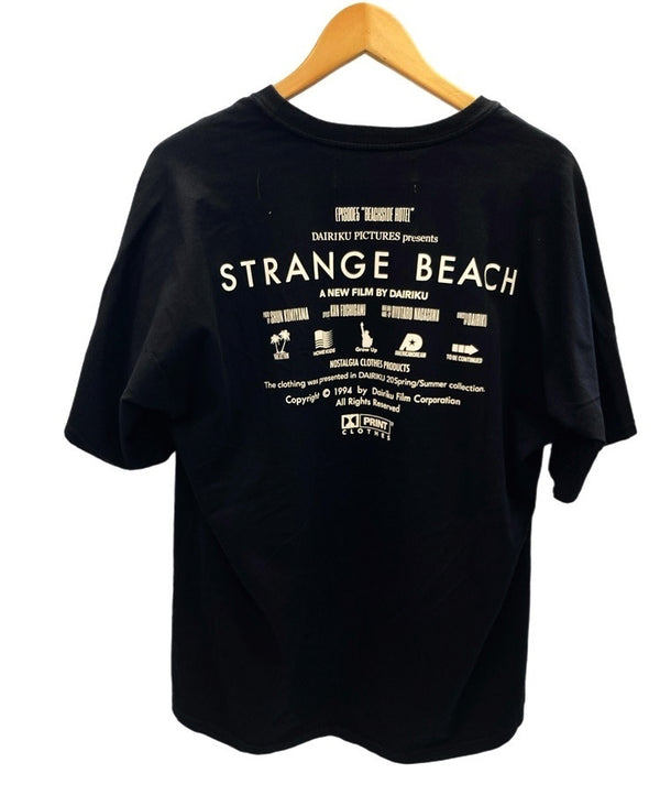 ダイリク DAIRIKU Movie Ticket Half-Sleeve Tee 20SS 黒 半袖 MADE IN JAPAN Tシャツ ブラック Lサイズ 101MT-2657