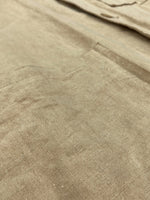 アーツアンドサイエンス ARTS&SCIENCE LINEN COAT リネン コート 麻 ロング丈 胸ポケット 薄茶 サイズ 3 コート 無地 ベージュ 104MT-1054