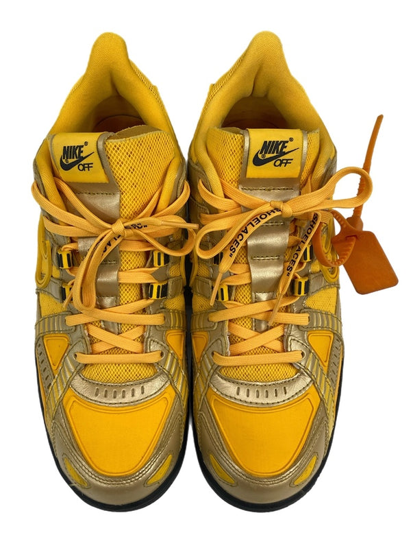 ナイキ NIKE Air Rubber Dunk University Gold Off-White エアラバーダンク ユニバーシティゴールド オフホワイト CU6015-700 メンズ靴 スニーカー 29cm 101sh-1910