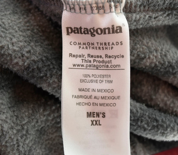 パタゴニア PATAGONIA SYNCHILLA シンチラ スナップT フリースジャケット グレー 25580FA15 ジャケット グレー 3Lサイズ 103MT-1417