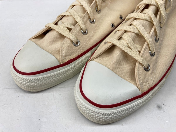 コンバース CONVERSE 90s ALL STAR HI オール スター ハイ キャンバス ヴィンテージ USA製 シューズ 薄茶 メンズ靴 スニーカー ベージュ US12 104S-889