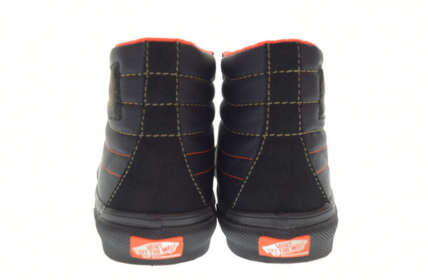 バンズ VANS   SPITFIRE SKATE SK8-HI ヴァンズ スニーカー ハイカット スピットファイア スエード  VN000D1EBFM メンズ靴 スニーカー ブラック 25.5cm 103S-1172