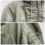【曜日割引対象外】 ヴィンテージ vintage 60's USAF N-3B フライトジャケット 8415-269-0418 ジャケット カーキ Sサイズ 201MT-4444 VB