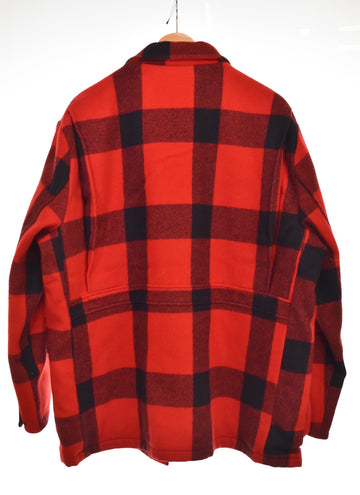 ウールリッチ WOOLRICH 80s 紺タグ USA製 ハンティングジャケット ジャケット レッド Lサイズ 103MT-3295