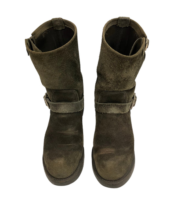 レッドウィング RED WING BEAMS別注 2003年製造 1stモデル ブラックラフアウトスエード エンジニアブーツ PT99 ストーブパイプ 8274 メンズ靴 ブーツ エンジニア ブラック 101sh-2218