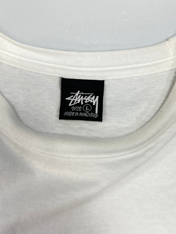 ステューシー STUSSY 24ss wingspan tee ウィングスパン プリント Tシャツ ホワイト Lサイズ 101MT-2772