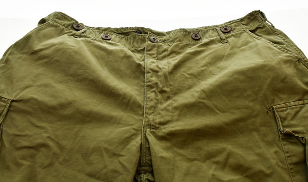 ヴィンテージ Vintage ジャングル ファティーグ パンツ 60's Jungle Fatigue Pants US ARMY 8405-935-3313 カーゴパンツ カーキ LLサイズ 103MB-226