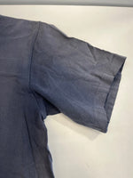 ステューシー STUSSY 90s 90's OLD STUSSY 紺タグ USA製 ドラゴン プリントTシャツ シングルステッチ サンフェード 鬼フェード 紺 Tシャツ ネイビー Lサイズ 101MT-5323