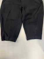 コムデギャルソン COMME des GARCONS HOMME PLUS オム プリュス  ポリ縮絨ショートパンツ 黒 ハーフパンツ ブラック SSサイズ XS 101MB-740