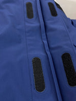 ザノースフェイス THE NORTH FACE MOUNTAIN JACKET マウンテン ジャケット GORE-TEX ダブルジップ アウトドア アウター 青 黒 NP61800 ジャケット ロゴ ブルー Sサイズ 104MT-2001