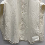 【曜日割引対象外】 ナイジェルケーボン Nigel Cabourn ブリティッシュオフィサーズシャツ 8046-00-10000 長袖シャツ ホワイト 50サイズ 201MT-4463 VB