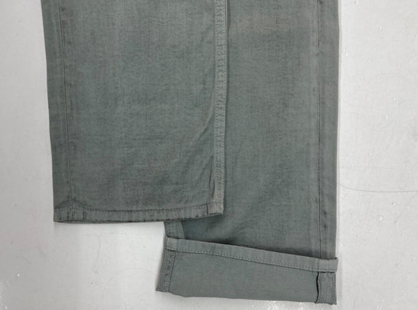 メゾンマルジェラ Maison Margiela 01年 Slim Fit Pants スリム フィット パンツ ここのえ期 ボタンフライ ズボン 灰 無地 LA024 ボトムスその他 グレー サイズ 50 104MB-164