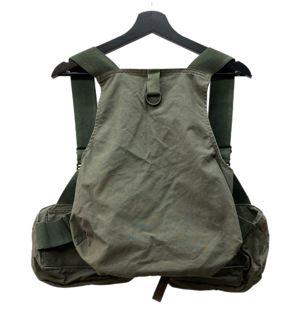 フィルソン FILSON FOUL WEATHER FLY FISHING VEST フォウルウェザー フィッシング ハンティング USA製 緑 REG ベスト 無地 カーキ 104MT-1541