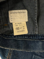 ミハラ ヤスヒロ MIHARAYASUHIRO デニムジャケット Gジャン 21021258 ジャケット ブルー Sサイズ 101MT-5456