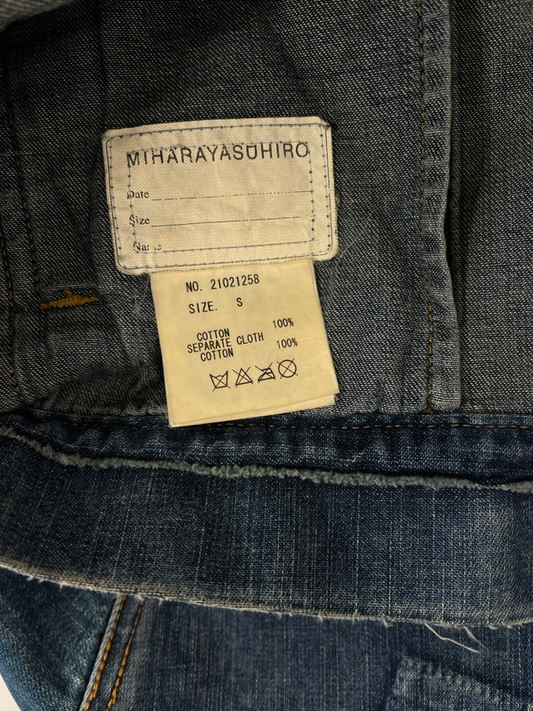 ミハラ ヤスヒロ MIHARAYASUHIRO デニムジャケット Gジャン 21021258 ジャケット ブルー Sサイズ 101MT-5456