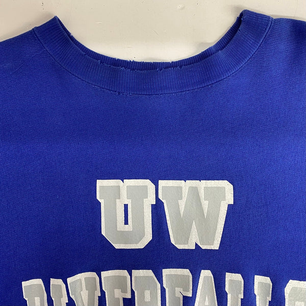 【曜日割引対象外】 チャンピオン Champion 90's リバースウィーブ USA製 カレッジ スウェット ブルー Lサイズ 201MT-4536 VB