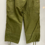【曜日割引対象外】 ミリタリー MILITARY 70's デンマーク軍 M71 フィールドパンツ カーゴパンツ カーキ W36サイズ 201MB-1125 VB