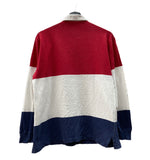 ラルフローレン RalphLauren 90s 90年代 POLO STADIUM 1992 OG Rugby Shirt ポロ スタジアム ラガーシャツ トリコ  ロンT 104MT-1616