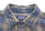パタゴニア PATAGONIA ORGANIC COTTON オーガニックコットン 長袖 フランネルチェックシャツ 53947FA16 長袖シャツ ブラウン Mサイズ 103MT-2836