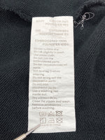 サプライヤー SUPPLIER Boxy Fit Cross Logo Hoodie クロス ロゴ ライトストーン フーディ 黒 パーカ ロゴ ブラック Lサイズ 104MT-2158