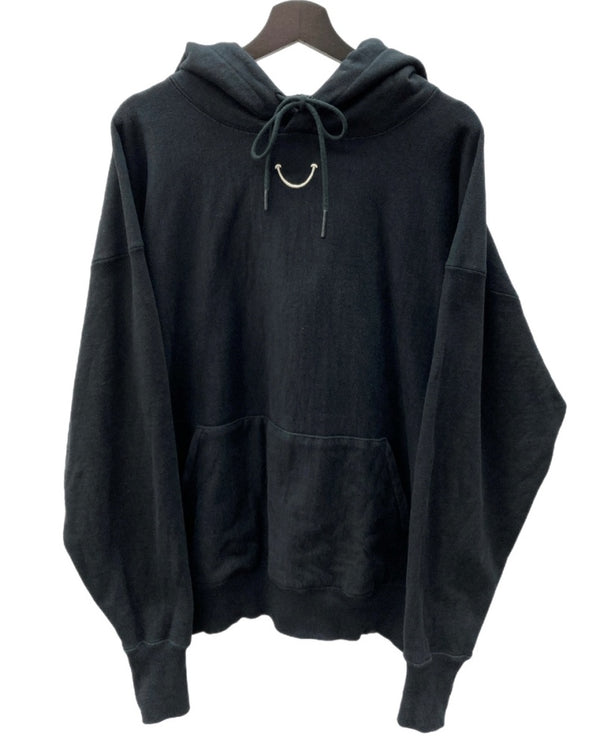 レディメイド READYMADE 23AW HOODIE SMILE フーディ スマイル 黒 RE-CO-BK-00-00-245 パーカ プリント ブラック XLサイズ 104MT-1594