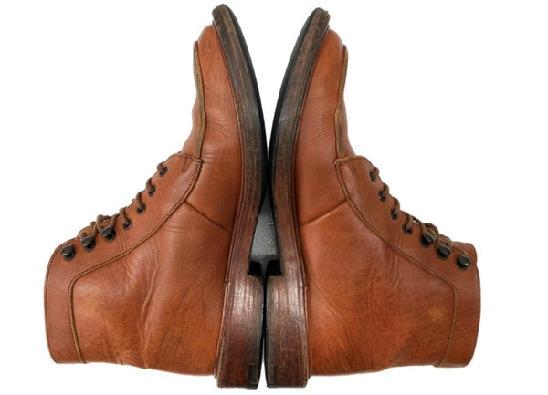 トリッカーズ Trickers TANKER BOOTS タンカー ブーツ Uチップ レースアップ 革靴 シューズ 茶 5192 メンズ靴 ブーツ カントリー ブラウン サイズ 7 1/2 104S-753