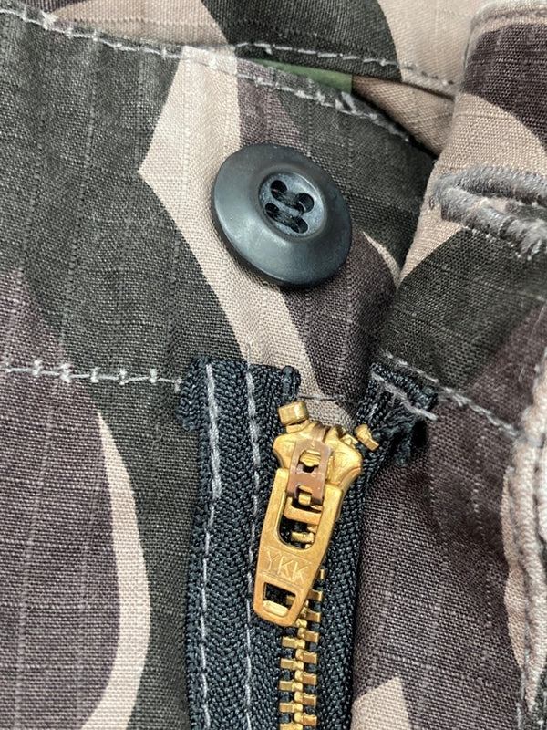 ホープ HOPE トライバルカモ カーゴパンツ リップストップ ミリタリー BDUパンツ 総柄 0615-00-337-7811 カーゴパンツ ベージュ SMALL REGULER 104MB-405