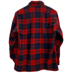 【曜日割引対象外】 ペンドルトン PENDLETON 60's ボードシャツ ウール オープンカラーシャツ 長袖シャツ レッド Mサイズ 201MT-4759 VB
