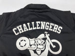 チャレンジャー CHALLENGER GYM COACH JACKET ジム コーチ ジャケット ナイロン 黒 ジャケット プリント ブラック Mサイズ 104MT-1788