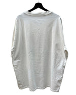 メゾンマルジェラ Maison Margiela カレンダーロゴ テーピング プリント Tシャツ オーバーサイズ 白 S50GC0568 size 52 Tシャツ プリント ホワイト 104MT-1560