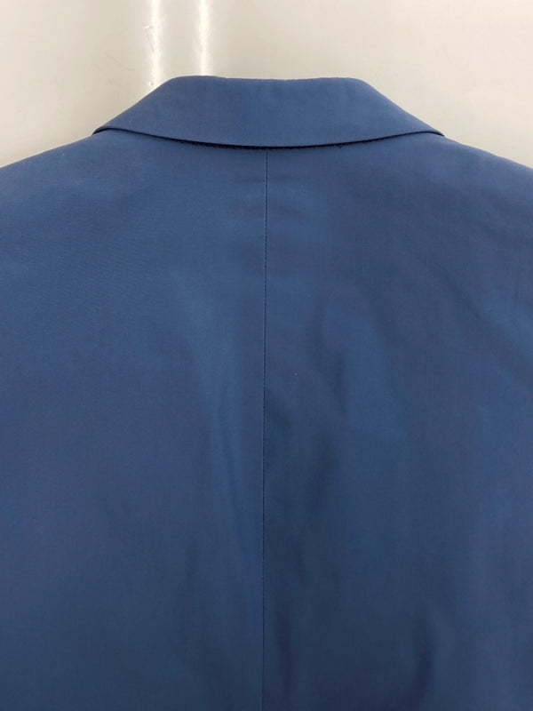 プラダ PRADA TAILORED JACKET テーラード ジャケット シングル スーツ 青 サイズ 48R ジャケット 無地 ブルー 104MT-1642
