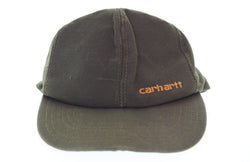 カーハート Carhartt 90s USA製 ロゴ キャップ 帽子 帽子 メンズ帽子 キャップ グリーン 103H-73