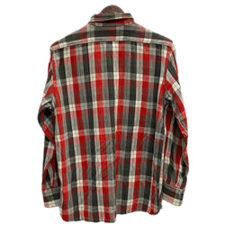 【曜日割引対象外】 ヴィンテージ vintage 60's 60s 60年代 パワーハウス POWR HOUSE ネルシャツ  モンゴメリーワード 長袖シャツ レッド 201MT-3523 VB