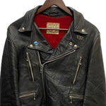 【曜日割引対象外】 ルイスレザー Lewis Leathers 70’s~ LIGHTNING ライトニング 青羽タグ CLIX ZIP レギュラーフィット ジャケット ブラック 201MT-3441 VB