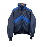 ジェリー GERRY 80’s 80年代 旧タグ 2トーン 切替デザイン ダウンジャケット VINTAGE ヴィンテージ MADE IN USA アメリカ製 - ジャケット ブルー 101MT-4616