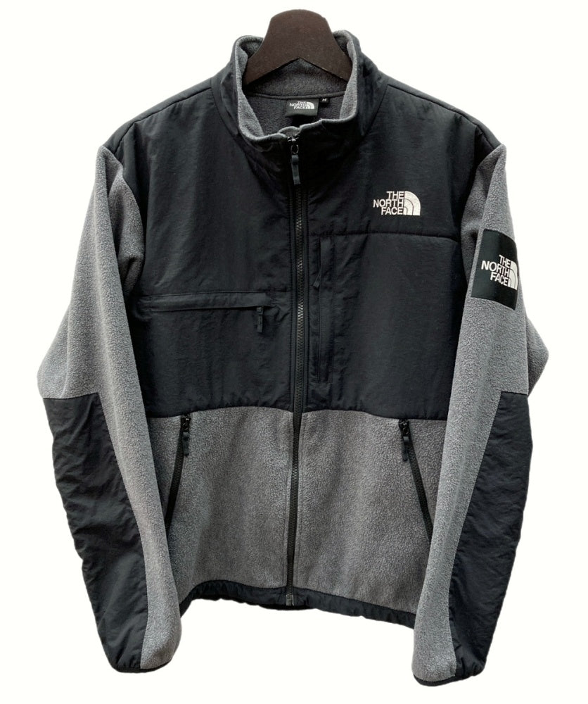 ザノースフェイス THE NORTH FACE Denali Jacket デナリジャケット フリース フロントジップ NYLON ナイロン GRAY  グレー 炭 NA71951 ジャケット ロゴ グレー Mサイズ 104MT-718 | 古着通販のドンドンサガール