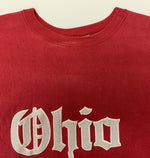 【曜日割引対象外】 チャンピオン Champion 90's REVERSE WEAVE USA製 ohio state カレッジロゴ スウェット レッド XXLサイズ 201MT-2882 VB