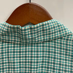 【曜日割引対象外】 ヴィンテージ vintage 50's~ Dunhill Cotton Check Shirts 長袖シャツ グリーン Mサイズ 201MT-4379 VB